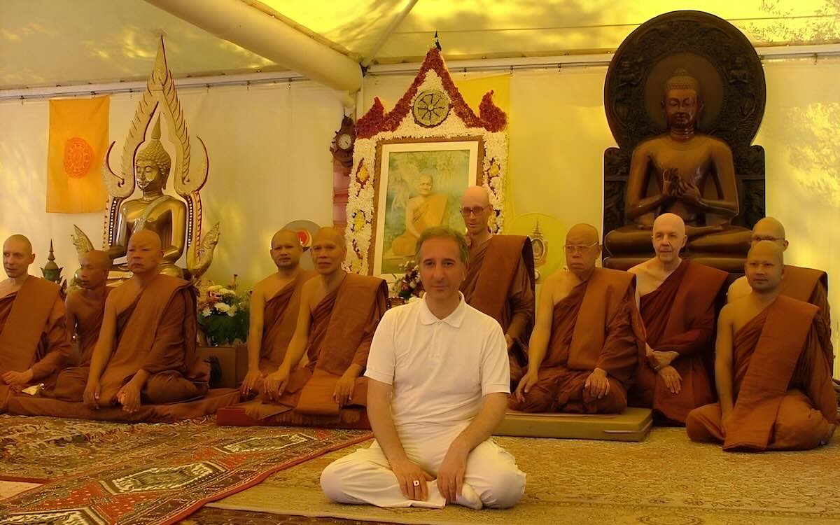 Mario Thanavaro e Sangha al Santacittarama - 17 Giugno 2012